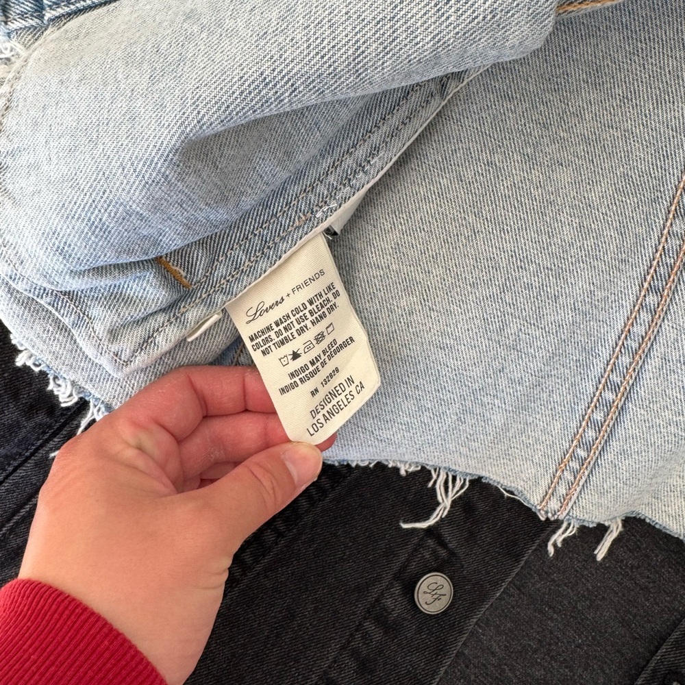 NWT Light Blue Denim Jean Jacket - Picture 6 of 7